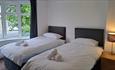 Twin Bedroom at Moorlands self-catering