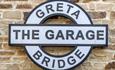 The Garage sign at The Morritt