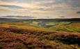 Autumn hills at North Pennines Area of Outstanding Natural Beauty (AONB)