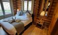 Double bedroom at Vindomora Country Lodges