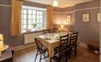 Dining room at Lightfoot Cottage