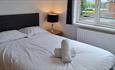 Double bedroom at Moorlands self-catering