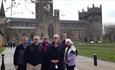 Group on a Guiding You Ltd tour to Durham Cathedral