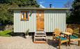 Sycamore Shepherd's Hut at Edge Knoll Farm