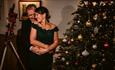 Christmas wedding celebration at Thomas Wright House