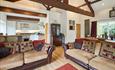 Lounge/Kitchen at River View Cottage