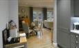 Kitchen at Riverside Apartments