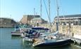 Boats at Seaham Harbour Marina