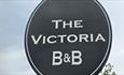 The Victoria pub sign