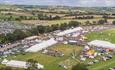 Ariel view of Wolsingham Show