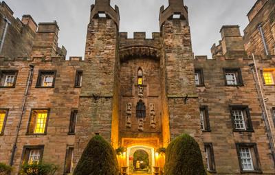 Exterior of Lumley Castle Hotel