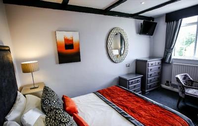 Bedroom at Bowburn Hall Hotel