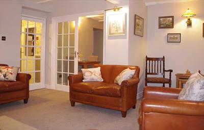 Living room at Brunswick House