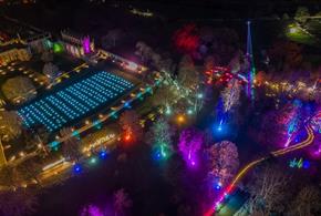 Aerial view of Aglow presented by The Auckland Project