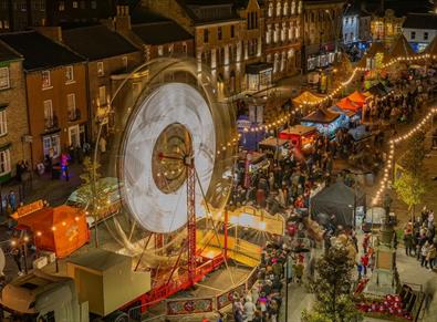 Christmas Town at Bishop Auckland photo by Liam Dobinson