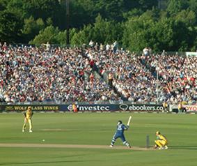 cricket match at Emirates riverside ground, Durham