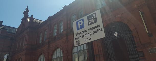 Car charging points in Durham