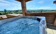 Hot Tub at Arbeia Lodge