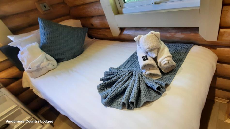 Single bed at St Ebba Lodge Single bed at St Ebba Lodge