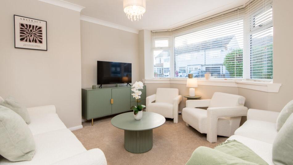 Living room at Moorhaven Living room at Moorhaven