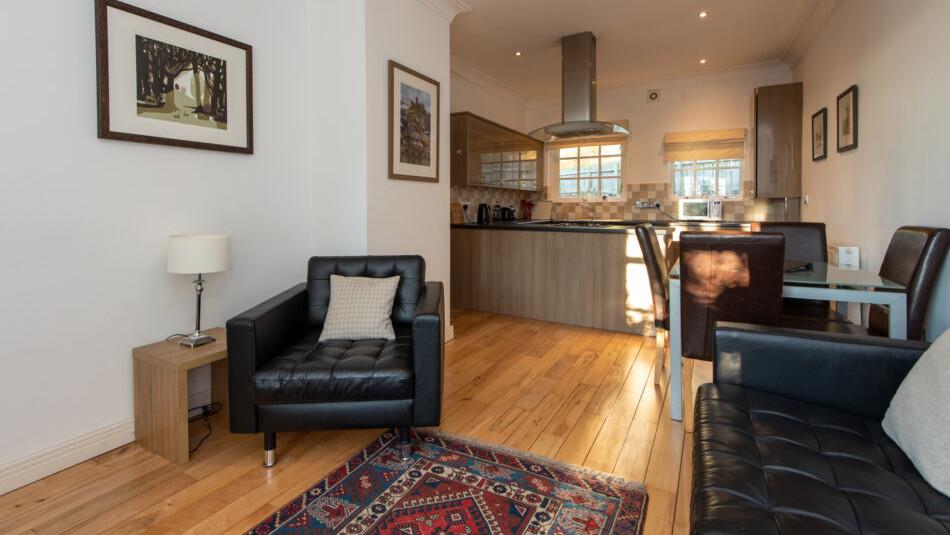 Living/Kitchen area at The Skylark Four Living/Kitchen area at The Skylark Four