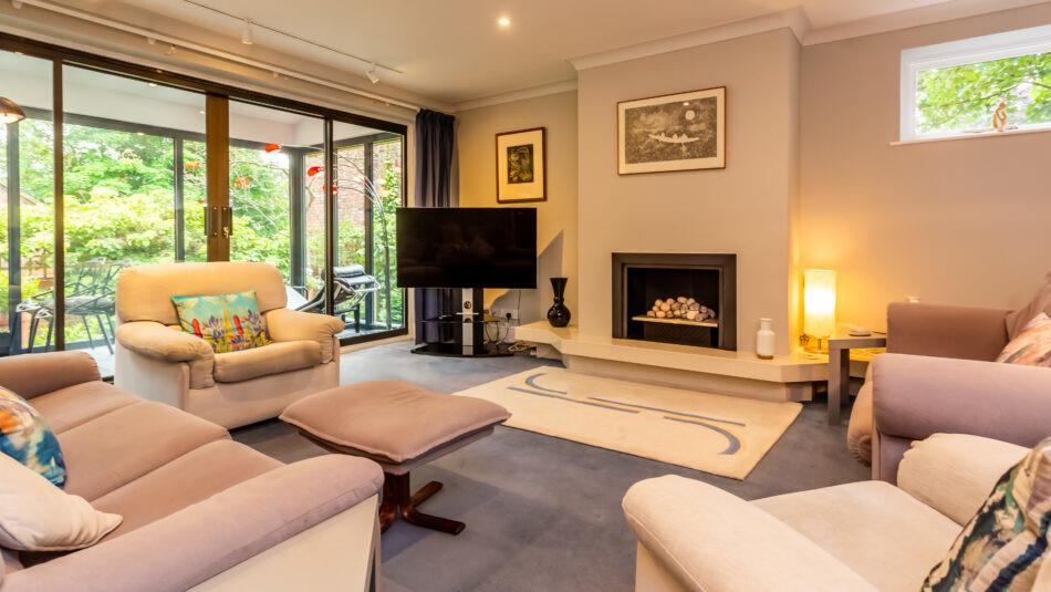 Living room at The Walled Grove Living room at The Walled Grove