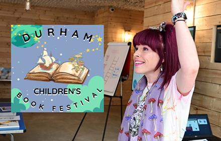 Kylie Dixon appearing at Durham Children's Book Festival 2021