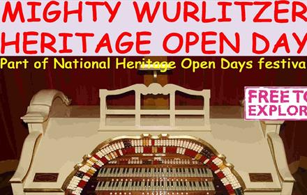 Image of the Mighty Wurlitzer.