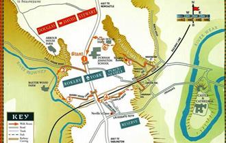 Battle of Nevilles Cross Walk Route