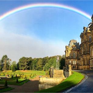 The Bowes Museum 
Rainbow, Grounds, Blue Skies 
