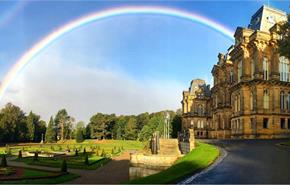 The Bowes Museum 
Rainbow, Grounds, Blue Skies
