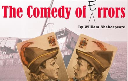 The Comedy of Errors by William Shakespeare advertising poster.