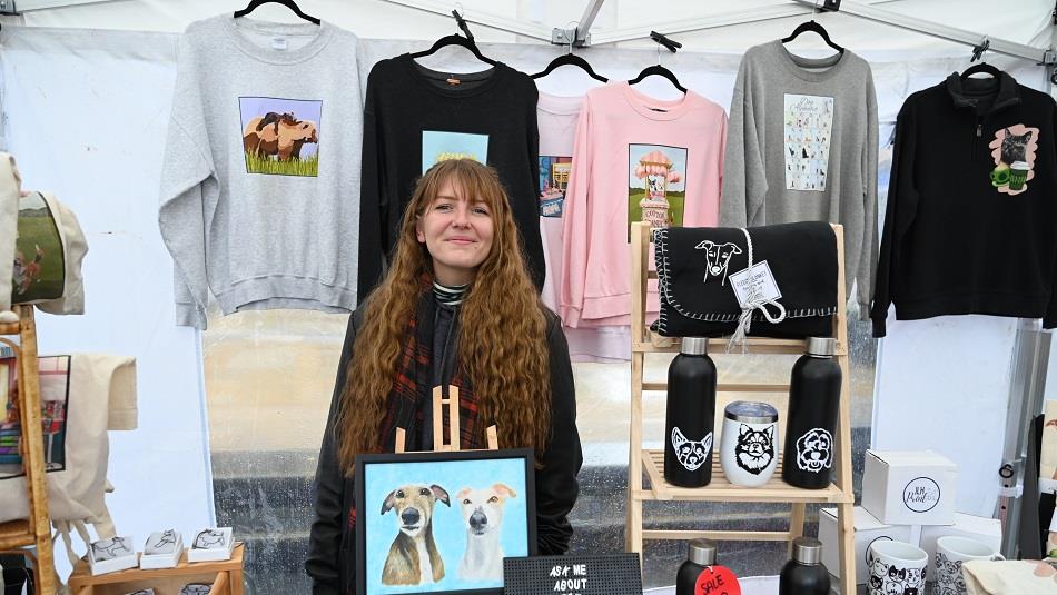 JLH Print at the Durham Heat of the NMTF Young Traders' Market in 2023