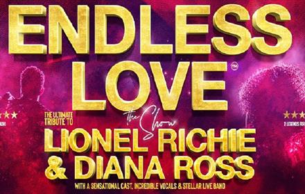 Text reads, 'Endless Love - Lionel Richie & Diana Ross'.