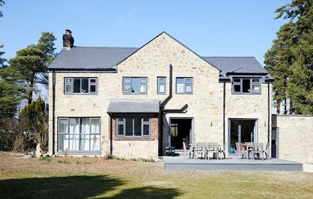 External view of Red Kite Lodge