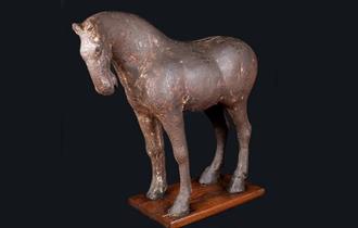 Iron Horse statue, China, Tang Dynasty