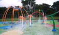 Sprinklers at Chester-le-Street Riverside Park Splash Pad