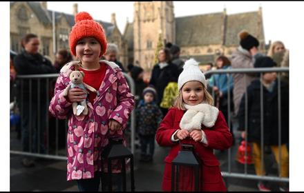 Durham Children's Lantern Parade - on the Saturday of Durham Christmas Festival