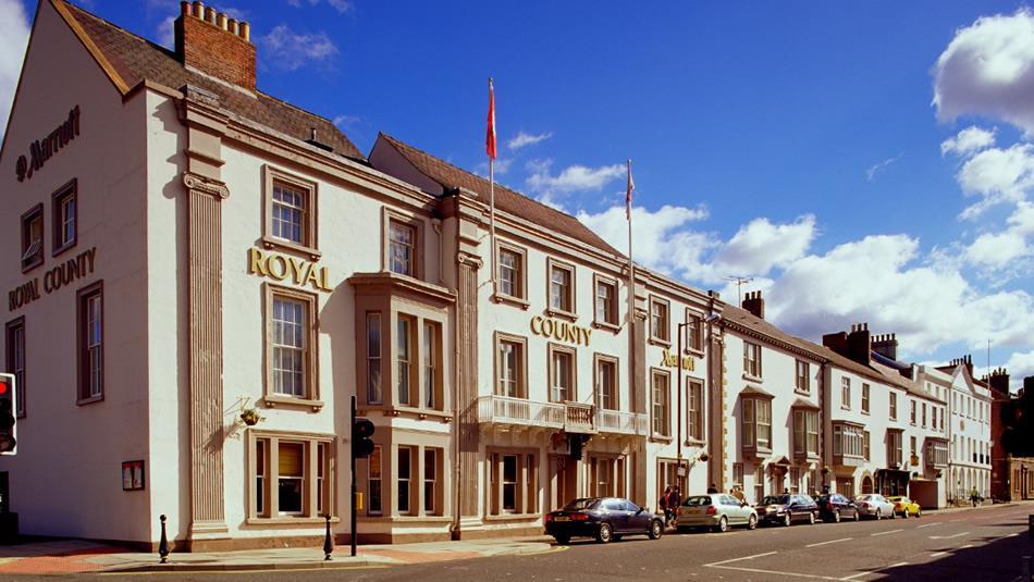 External view of the Marriott Durham