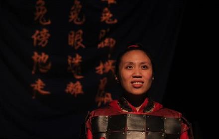 Photo of actress playing Mulan