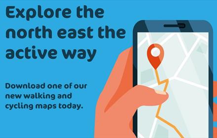 Explore the North East the Active Way Poster
