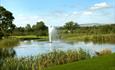 Golf course lake at Ramside Hall Hotel