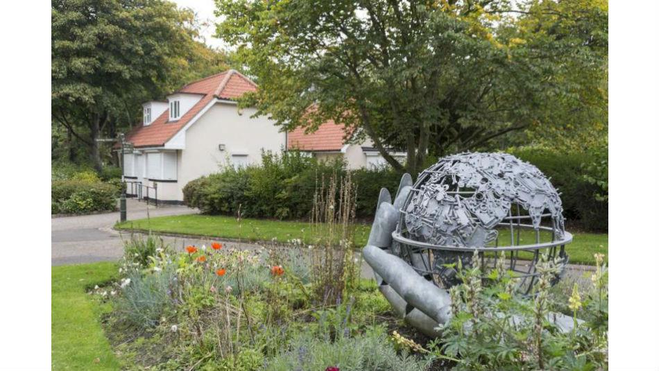 Garden and exterior of Blackhill and Consett Park