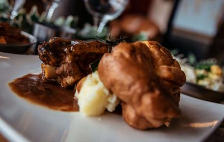 Image of a delicious roast at South Causey Inn.