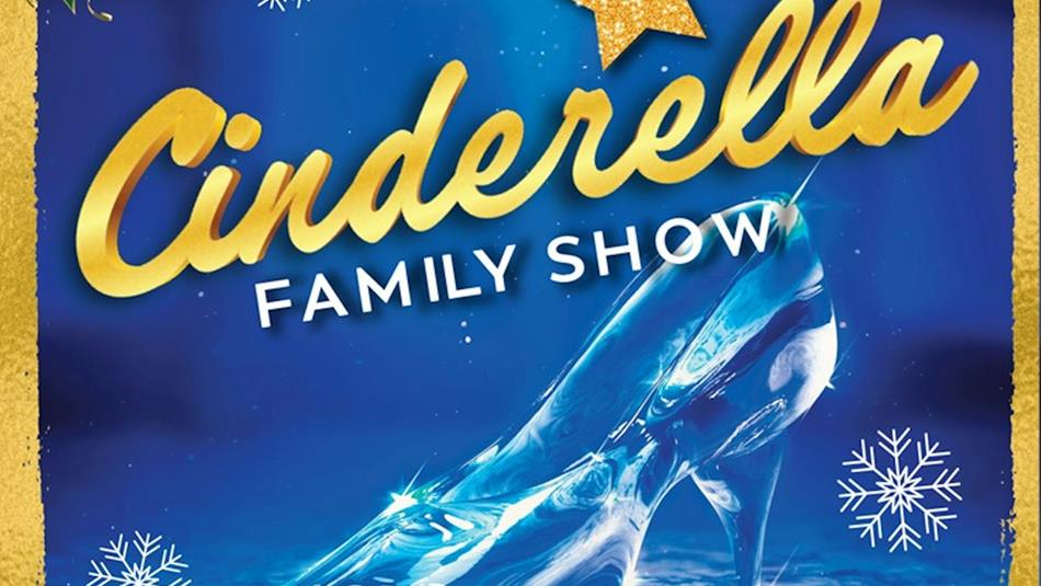 'Cinderella' glass slipper and snowflakes. 'Cinderella' glass slipper and snowflakes.