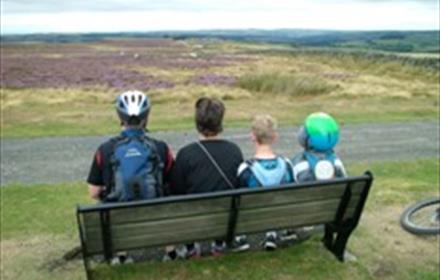 Viewpoint from Cycling on the Waskerley Way