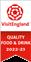 VisitEngland Award Quality Food and Drink 2023