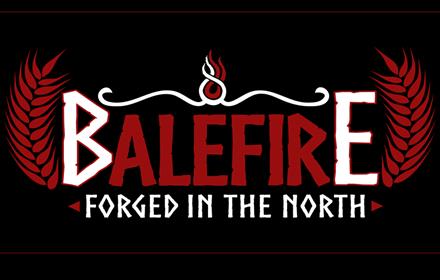 Balefire forged in the north logo