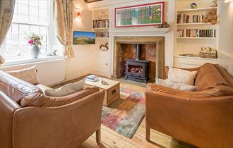 Living room at Cheeseborough House Barnard Castle County Durham