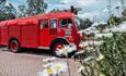 The Hotspot Fire Engine Bar - original 1960s Bedford TK Fire Engine.